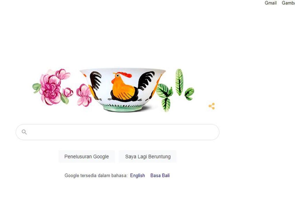 Sejarah Mangkuk Ayam Jago yang Jadi Google Doodle Hari Ini
