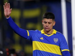 Viral Tendangan Kung-fu Marcos Rojo di Superclasico Argentina