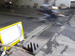 PUPR Janji Perbaiki Tutup Got Underpass Jl Sholis Bogor