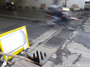 PUPR Janji Perbaiki Tutup Got Underpass Jl Sholis Bogor