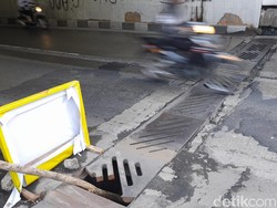 PUPR Janji Perbaiki Tutup Got Underpass Jl Sholis Bogor