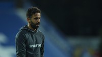 Ruben Amorim. Saat ini Amorim melatih klub raksasa Portugal Sporting CP dan kabarnya juga dilirik Liverpool untuk menjadi suksesor Jürgen Klopp. Foto: Getty Images/Carlos Rodrigues