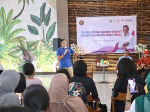 Sandiaga Uno Gelar Pelatihan Pemanfaatan Kenari Jadi Kosmetik di Ambon