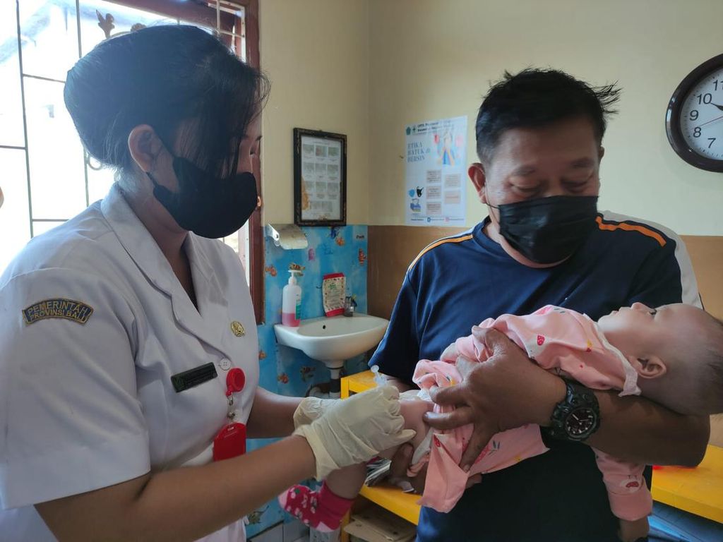Cegah Radang Paru, 5.713 Bayi di Denpasar Ditargetkan Dapat PCV Gratis