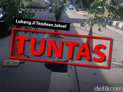 Before-After Perbaikan Lubang Jalan Tendean Jaksel
