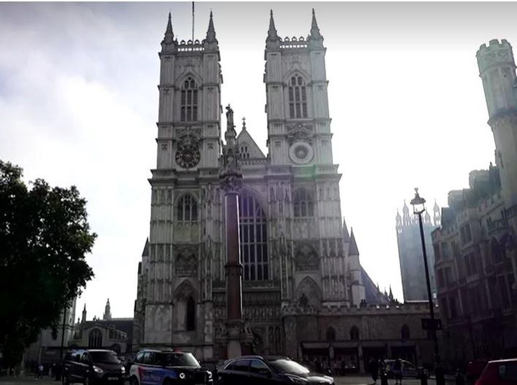 Melihat Persiapan Westminster Abbey Jelang Pemakaman Ratu Elizabeth II