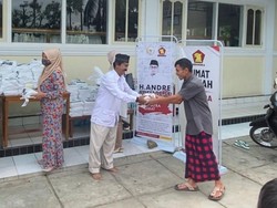 Jumat Berkah di Tanah Datar, Andre Rosiade Didoakan Jadi Pemimpin Sumbar