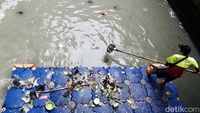 Begini Kerja Keras UPK Badan Air Cegah Banjir di Jakarta