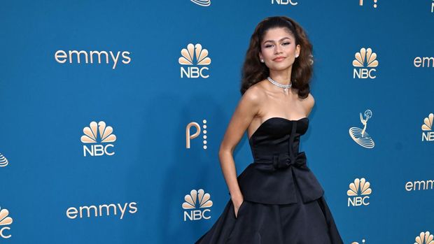 US actress Zendaya arrives for the 74th Emmy Awards at the Microsoft Theater in Los Angeles, California, on September 12, 2022. (Photo by Robyn BECK / AFP) (Photo by ROBYN BECK/AFP via Getty Images)