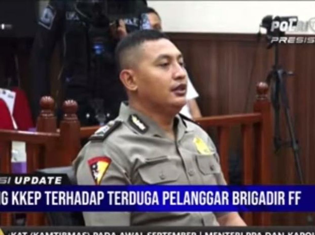 Brigadir Frillyan Fitri Disanksi Demosi 2 Tahun Terkait Kasus Sambo