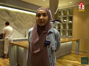 Keren! Tampilan Dapur Zaskia Sungkar yang Klasik Minimalis
