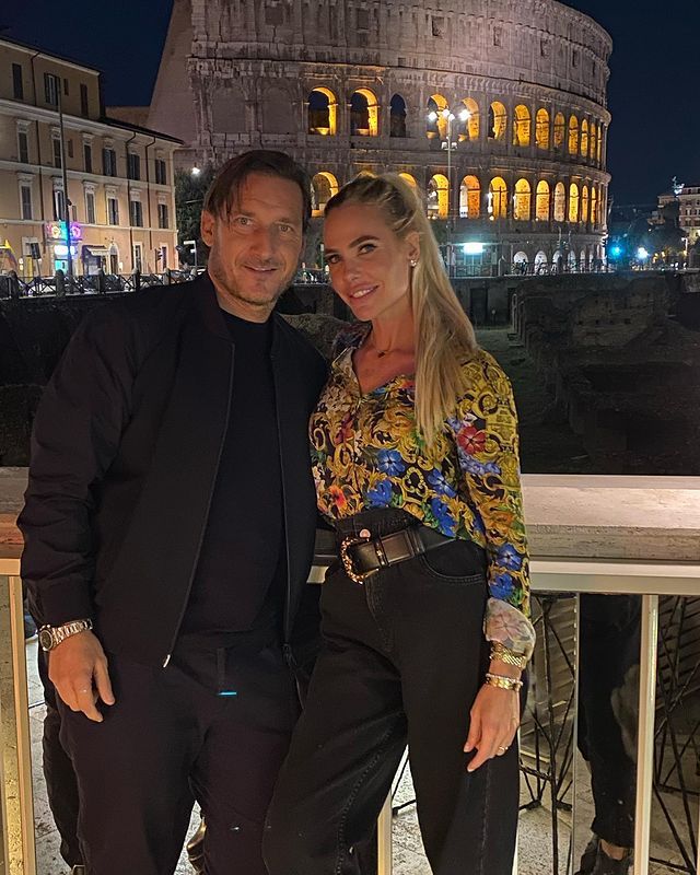 Francesco Totti dan Ilary Blasi