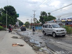 Potret Jalan Rusak yang Bikin Warga Pekanbaru Somasi Menteri PUPR-Wali Kota