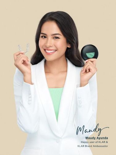 Maudy Ayunda sebagai brand ambassador Klar