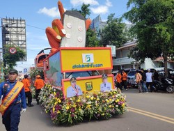 Karnaval Mobil Hias kembali Meriahkan Perayaan HUT Kabupaten Sukabumi