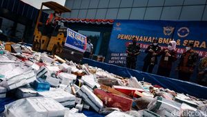 Penampakan Barbuk Rp 6,8 M yang Dimusnahkan Bea Cukai Soetta