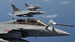 Jet Tempur Rafale Prancis yang Dibeli Prabowo Sliweran di Langit RI