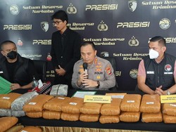 8 Bulan Operasi, Polres Jakbar Sita 1,2 Ton Ganja dari Jaringan Sumatera