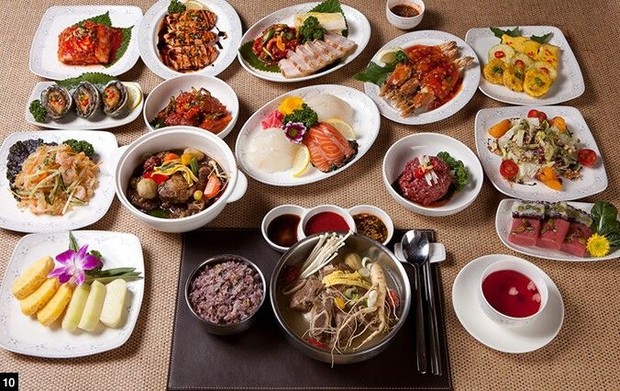 Potret makanan di hari Chuseok