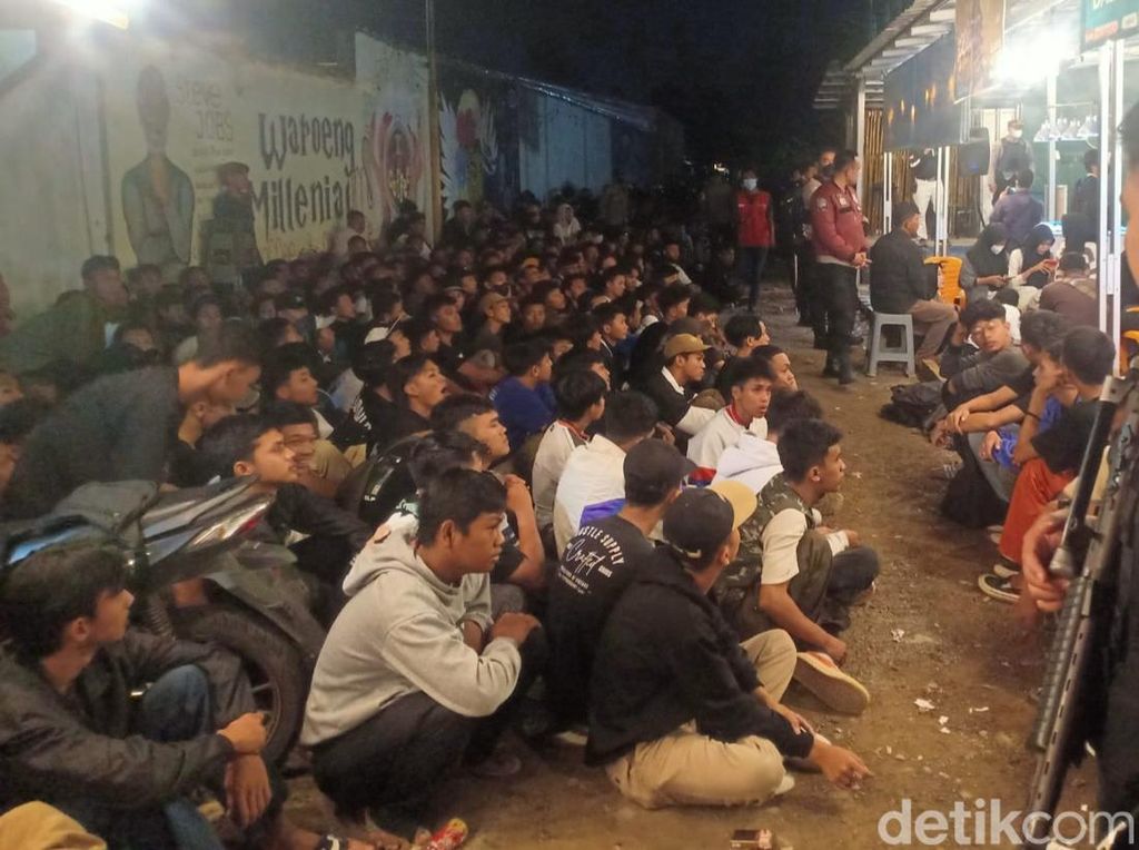 Diduga Hendak Tawuran, Ratusan Pelajar di Bandar Lampung Diamankan