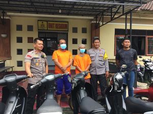 Pencuri Motor di 12 TKP Mataram Diamuk Massa-Dibekuk Polisi