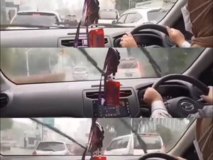 Viral Istri Polisi Bantu Suami Cari Nafkah Kerja Jadi Supir Taksi Online