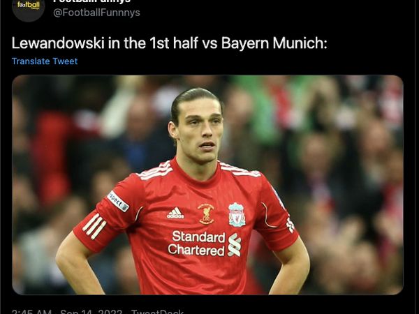 Bayern Sikat Barca, Lewandowski Diledek Jadi Andy Carroll