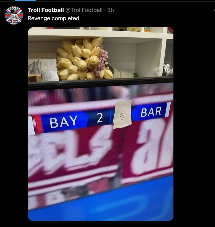 Bayern vs Barca 2-0 Bayern vs Barca 2-0