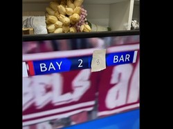 Barca tunduk 0-2 di markas Bayern. Foto: dok. Twitter