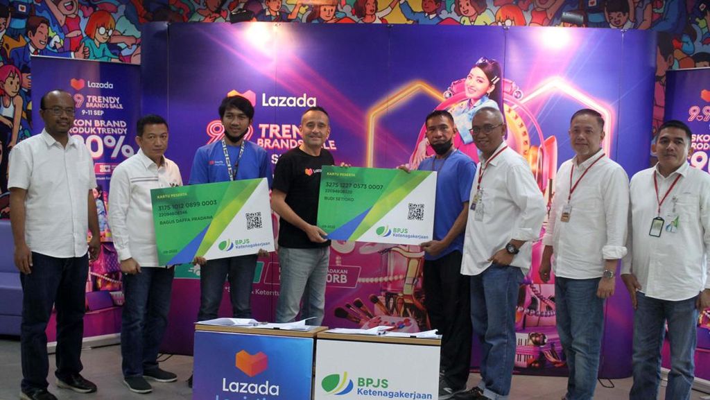 BPJS Ketenagakerjaan Gandeng Lazada Logistics BPJS Ketenagakerjaan Gandeng Lazada Logistics