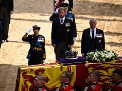 Suasana Prosesi Persemayaman Ratu Elizabeth II