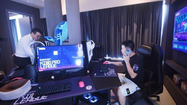 Wow... Hotel di China Ini Bertema e-Sports, Gamer Pasti Betah
