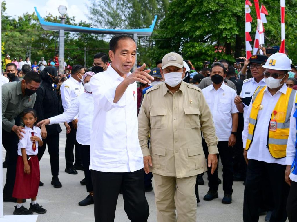 Respons Jokowi Soal Wacana Dirinya Maju Jadi Cawapres 2024