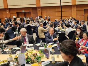 Megawati Hadiri Jamuan Makan Malam Jeju Peace Forum 2022