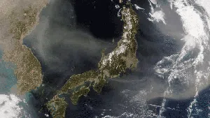 Menjelajah Sang Negeri Matahari Terbit dari Citra Satelit