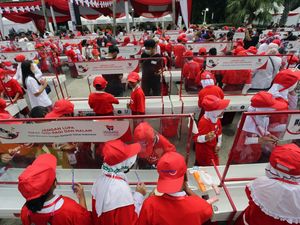 Raih Rekor MURI, 701.009 Anak Ikuti Sikat Gigi Bersama secara Daring