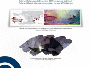 Seni Figuratif Tertua di Dunia Ada di Indonesia, Diperkirakan 45.500 Tahun