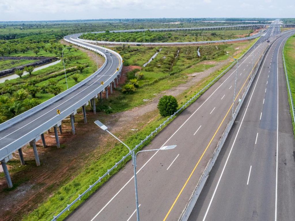 Wow! Penampakan Terkini Tol Simpang Indralaya-Prabumulih Wow! Penampakan Terkini Tol Simpang Indralaya-Prabumulih