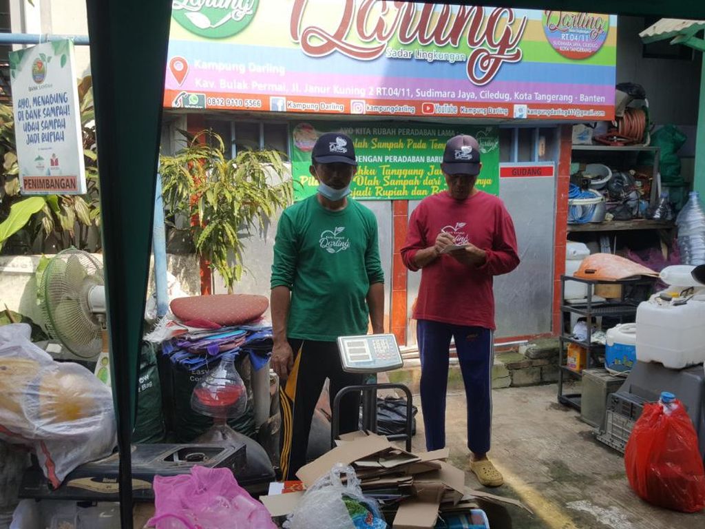 Omzet Bank Sampah di Kota Tangerang Capai Rp 5 Jutaan/Bulan