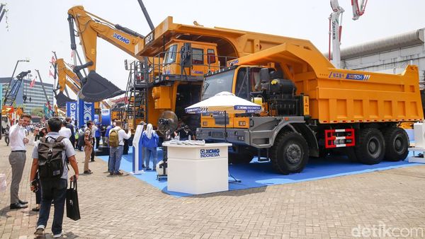 Beragam Alat Berat Hadir di Jakarta International Expo, Apa Saja?