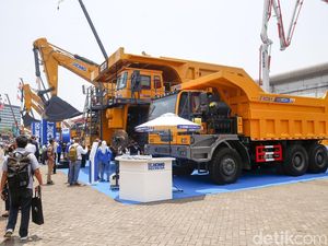 Beragam Alat Berat Hadir di Jakarta International Expo, Apa Saja?