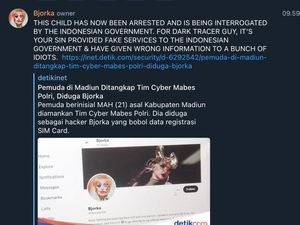 Hacker Bjorka Bersuara soal Penangkapan Pemuda Madiun Diduga Dirinya
