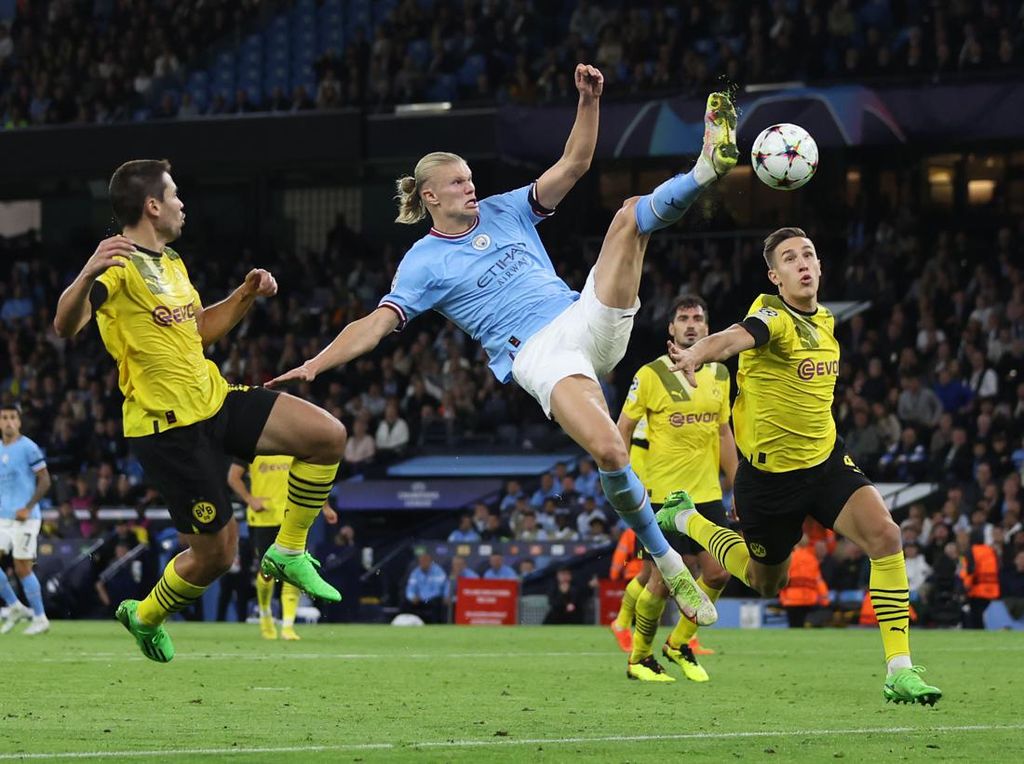 Man City Vs Dortmund: Gol Haaland Menangkan The Citizens 2-1 Man City Vs Dortmund: Gol Haaland Menangkan The Citizens 2-1