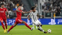 Juventus menjamu Benfica di Allianz Stadium, Turin, Italia, Kamis (15/9/2022) dini hari WIB, pada Matchday 2 Liga Champions.