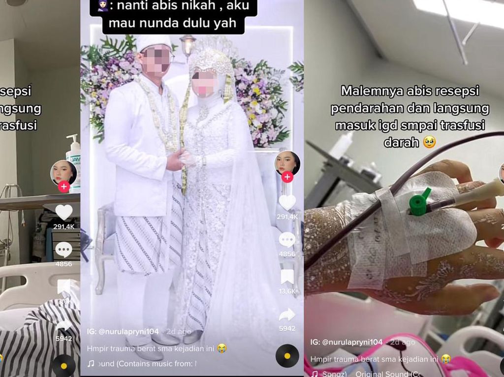 Kisah Viral Malam Pertama Penuh Darah: Masuk IGD-Transfusi 2 Kantung Kisah Viral Malam Pertama Penuh Darah: Masuk IGD-Transfusi 2 Kantung