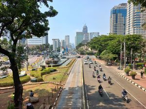 Begini Rekayasa Lalin Sekitar Istana Merdeka Jelang Demo BBM