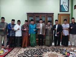 Sowan ke Kiai, Mardiono Janji Bawa PPP Raih Hasil Maksimal di Pemilu 2024