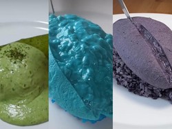 Unik Banget! Kreasi Omelet Warna-warni Buatan Kreator Jepang