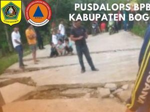 Pergeseran Tanah Terjadi di Bogor, 18 Rumah Rusak-Akses Kendaraan Terputus