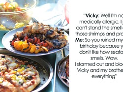 Duh! Pesta Ultah Ini Kacau Gegara Adik Ipar Tak Suka Bau Seafood